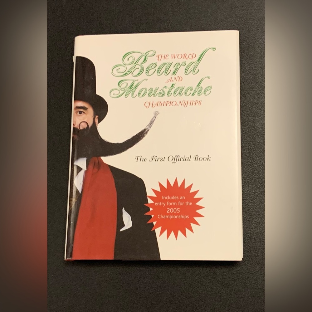 ✨5/$25✨ Beard and Moustache Championships Book